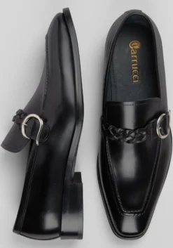 Carrucci Braided Bit Loafers