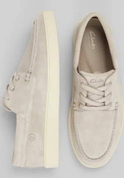 Clarks Lockford Suede Boat Shoes