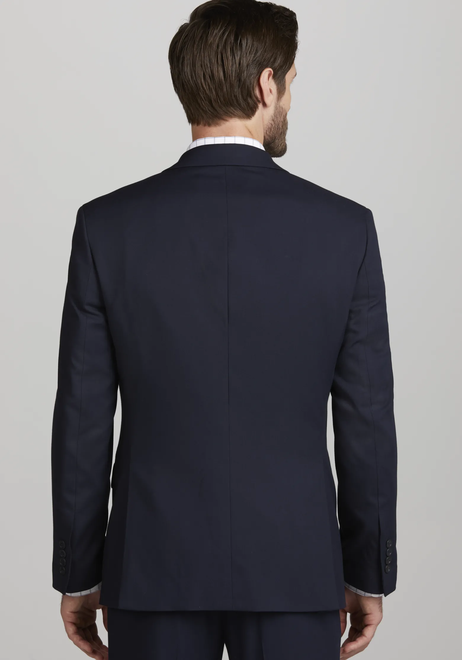 1905 Collection Tailored Fit Solid Suit Separates Jacket
