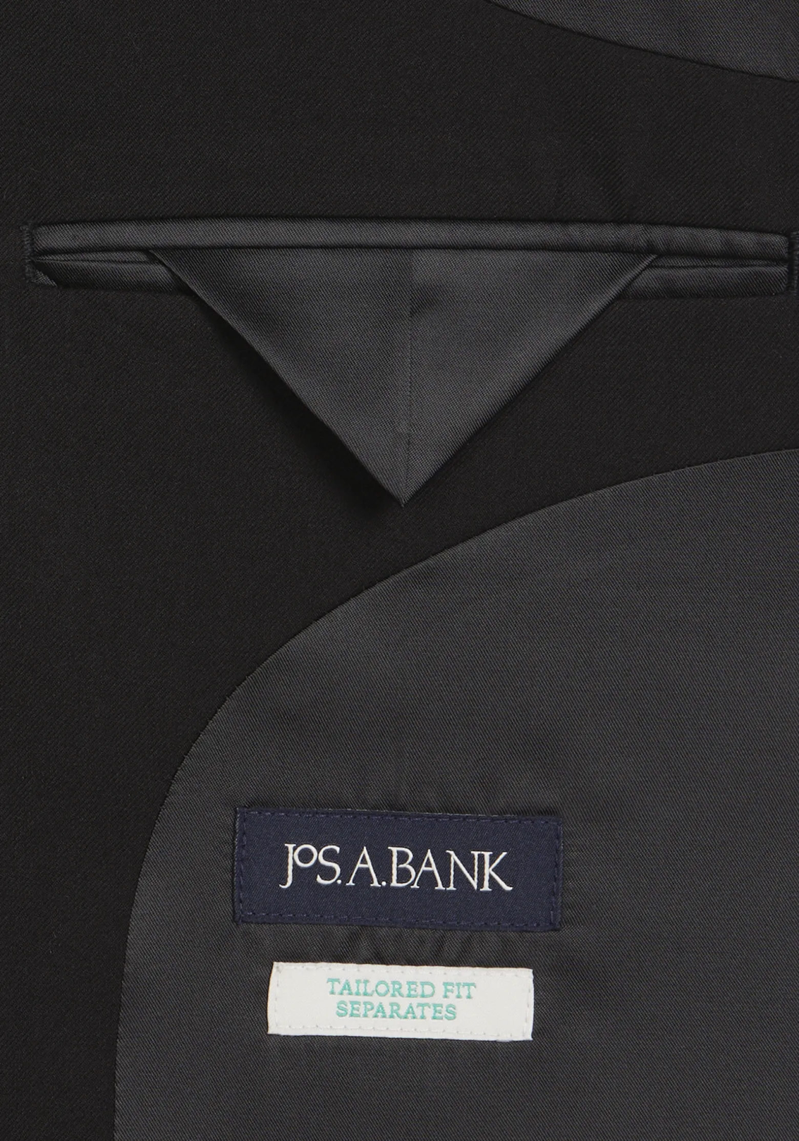 1905 Collection Tailored Fit Solid Suit Separates Jacket