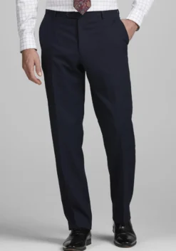 1905 Collection Tailored Fit Solid Suit Separates Pants