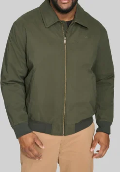 Dockers Tailored Fit Micro Twill Golf Bomber Jacket - Big & Tall