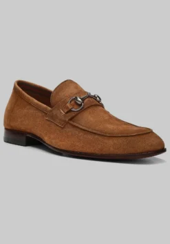 Donald Pliner Ted Bit Suede Loafers