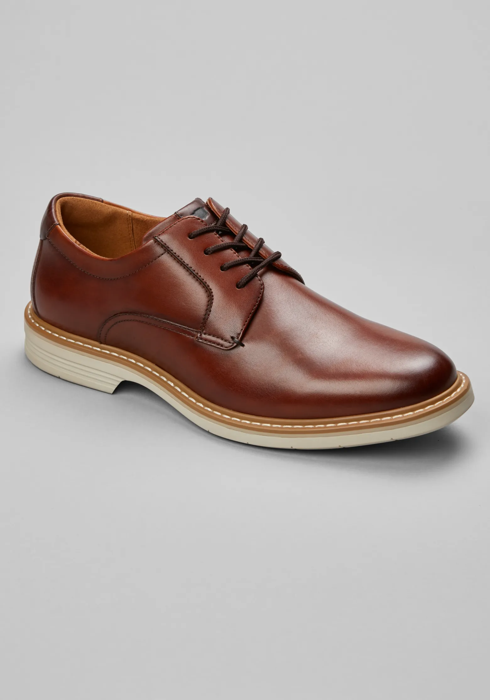 Florsheim Newtown Plain Toe Lace-Up Oxfords