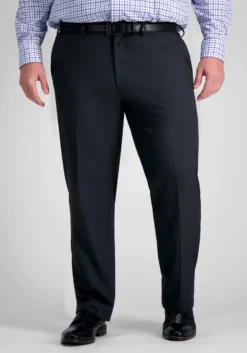 Haggar Big & Tall Premium Comfort Classic Fit Flat Front Dress Pants