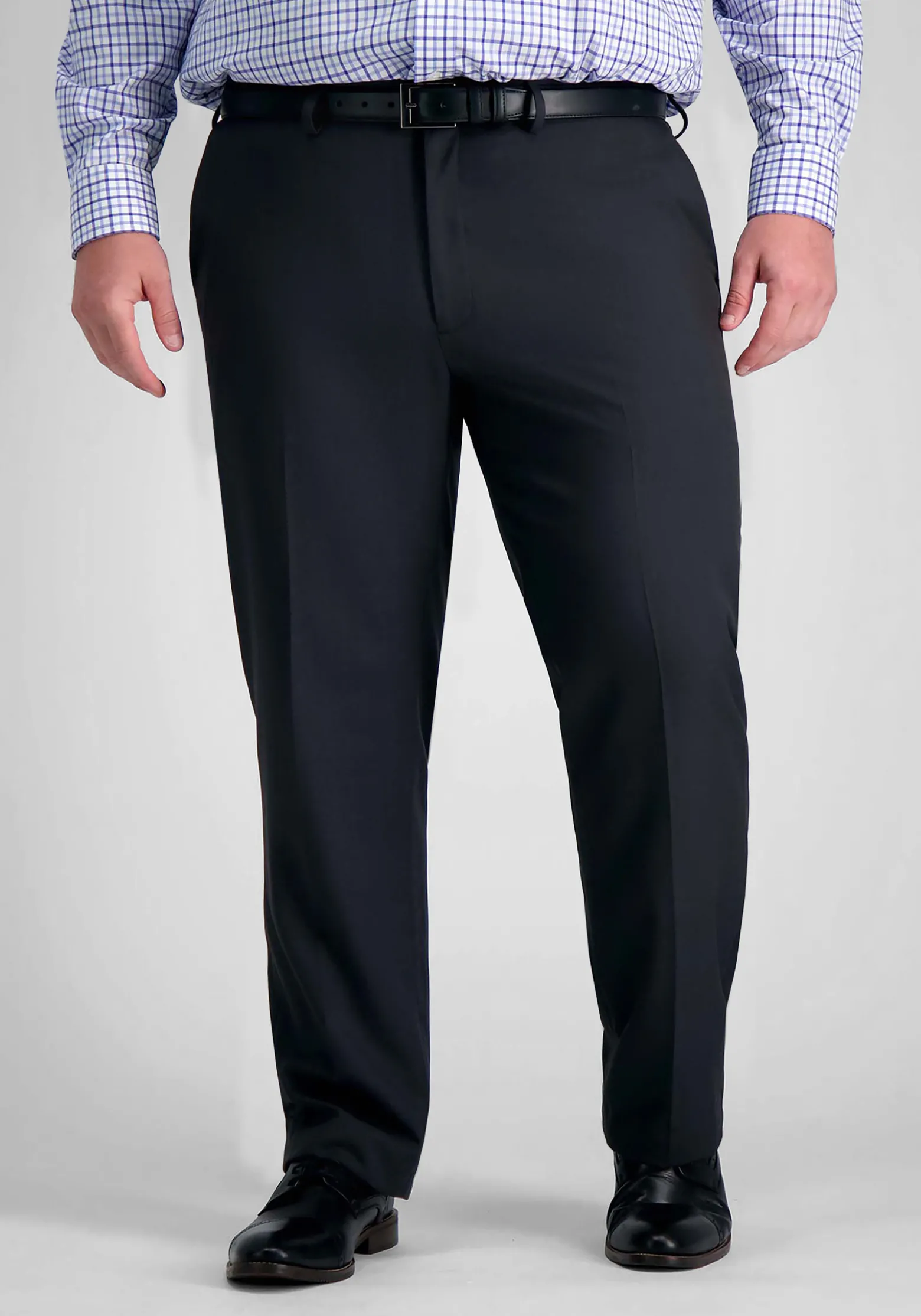 Haggar Big & Tall Premium Comfort Classic Fit Flat Front Dress Pants