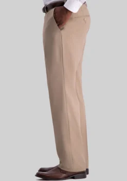Haggar Premium Comfort Classic Fit Flat Front Dress Pant