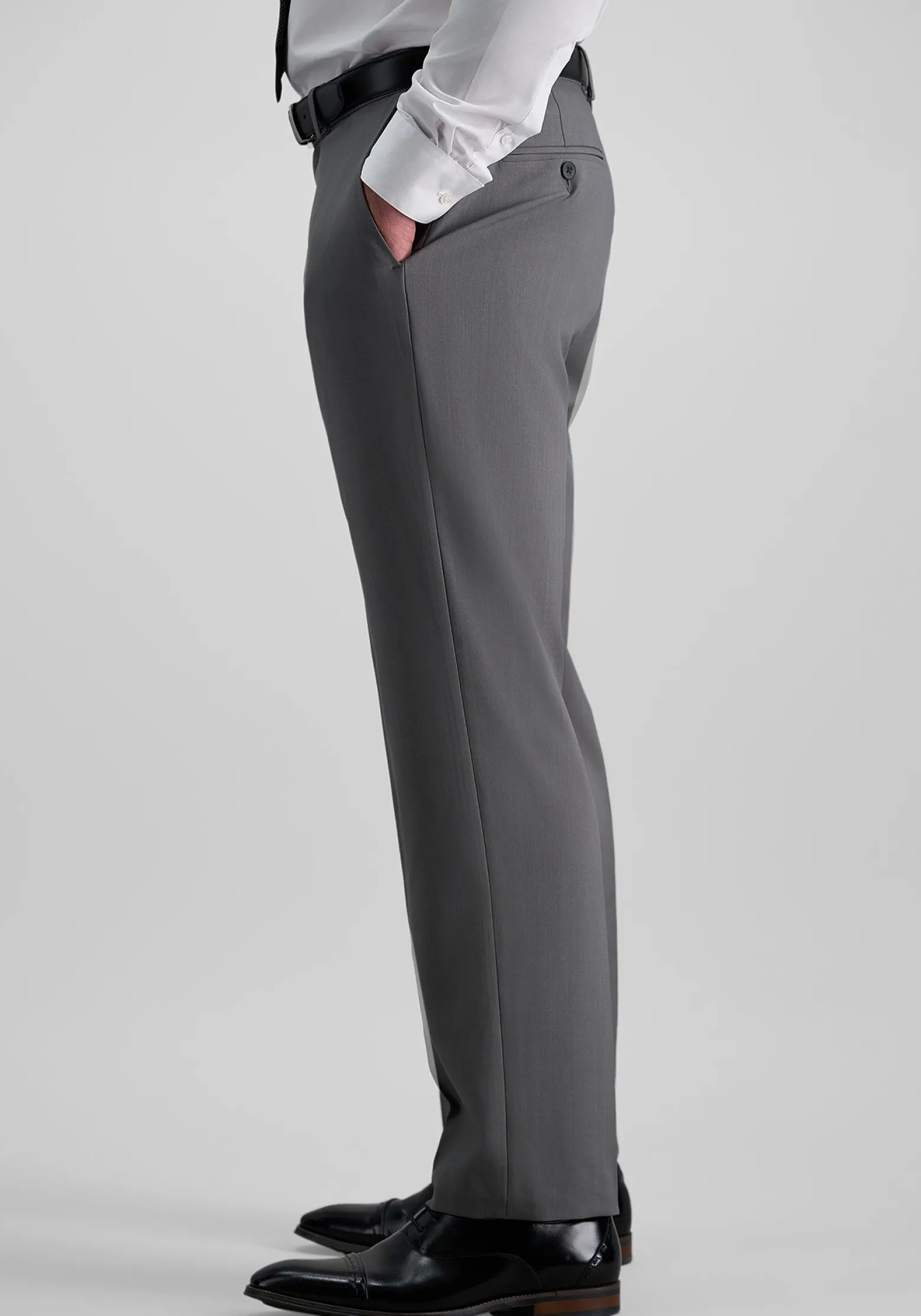 Haggar Premium Comfort Classic Fit Flat Front Dress Pants