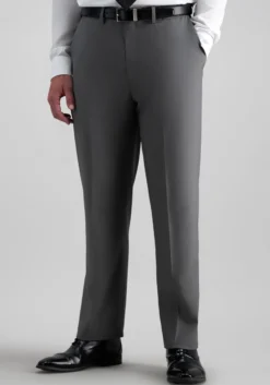 Haggar Premium Comfort Classic Fit Flat Front Dress Pants