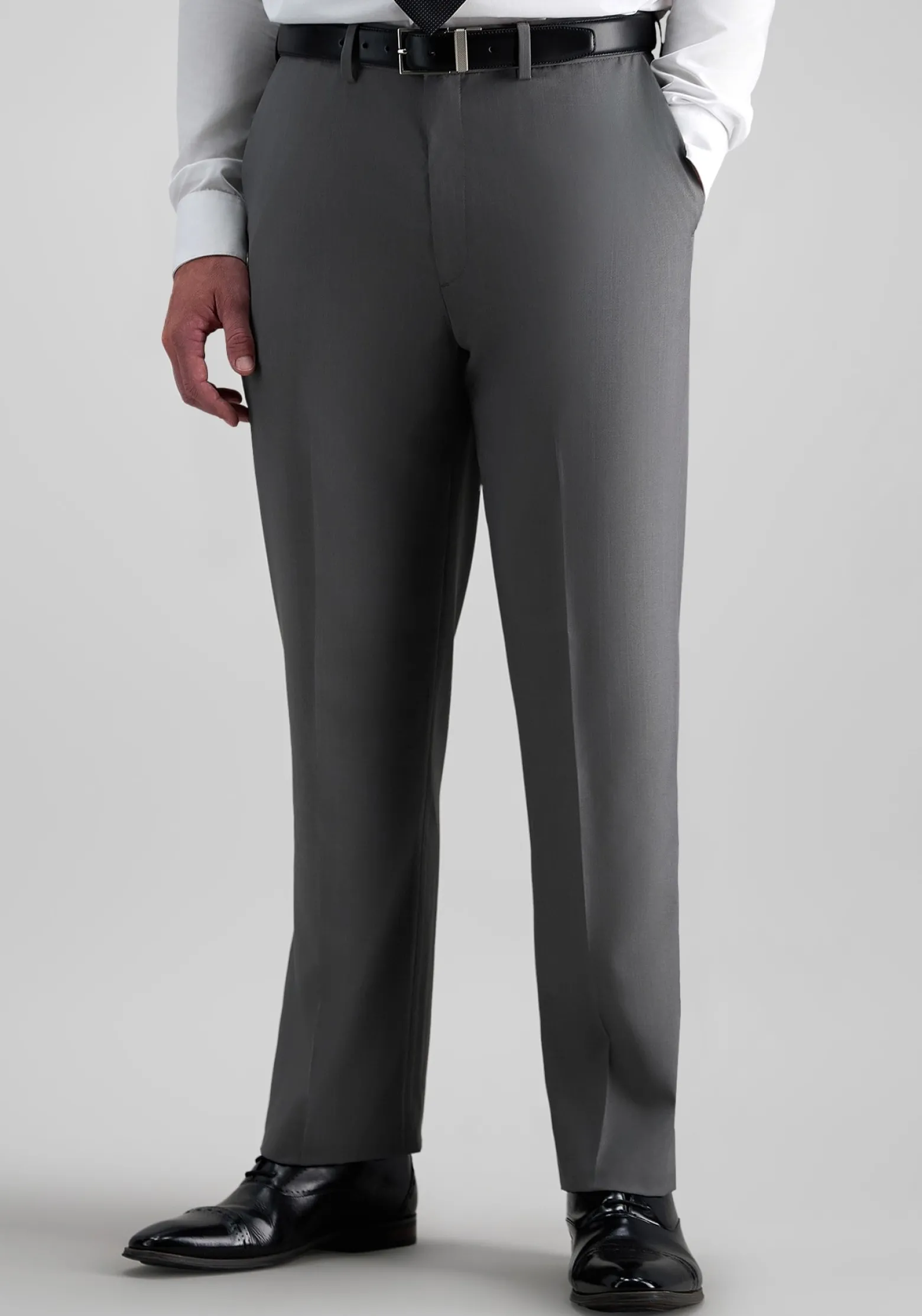 Haggar Premium Comfort Classic Fit Flat Front Dress Pants