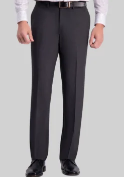J.M. Haggar 4-Way Stretch Flat Front Dress Pants