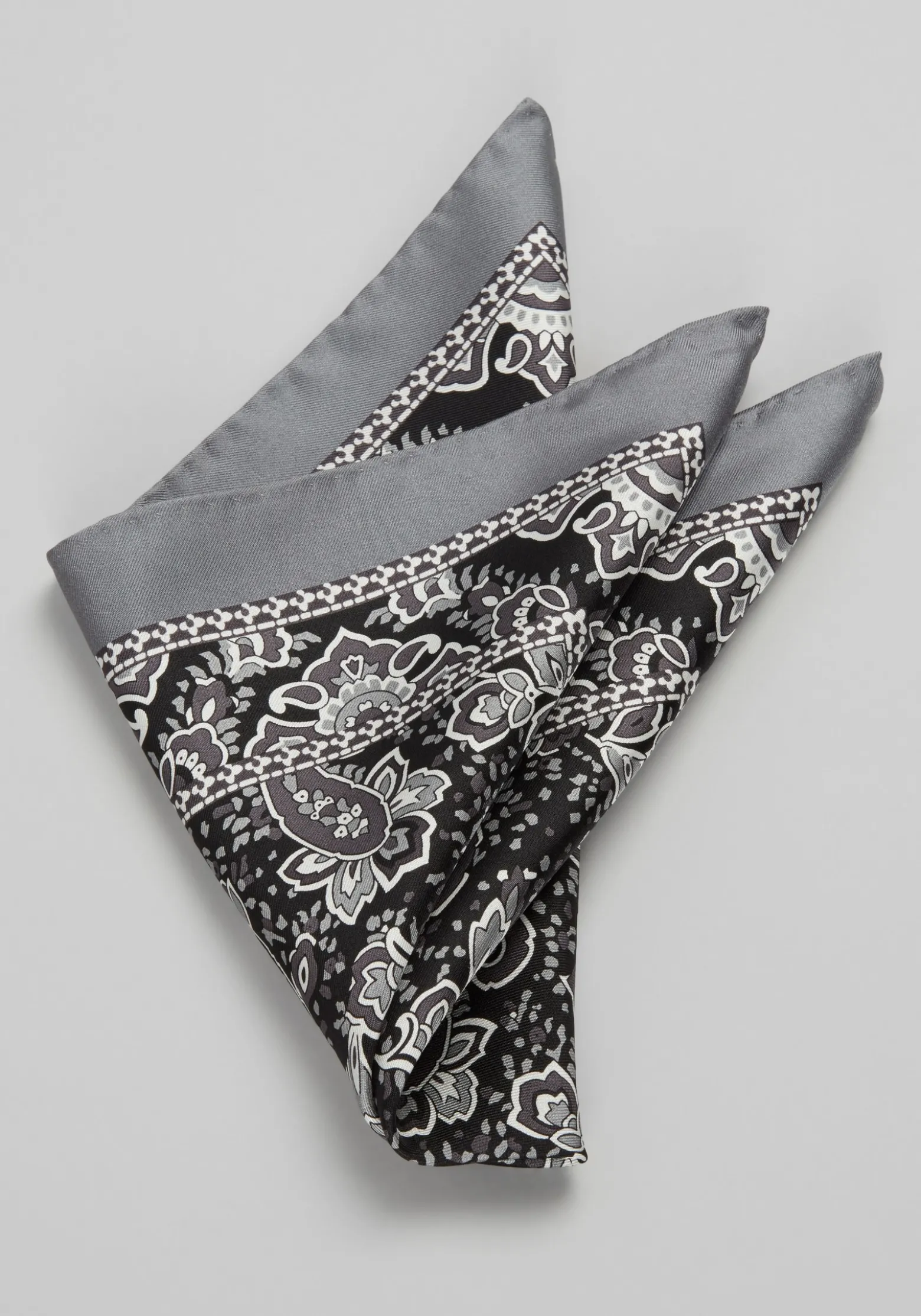 Jos. A. Bank Abstract Paisley Pocket Square