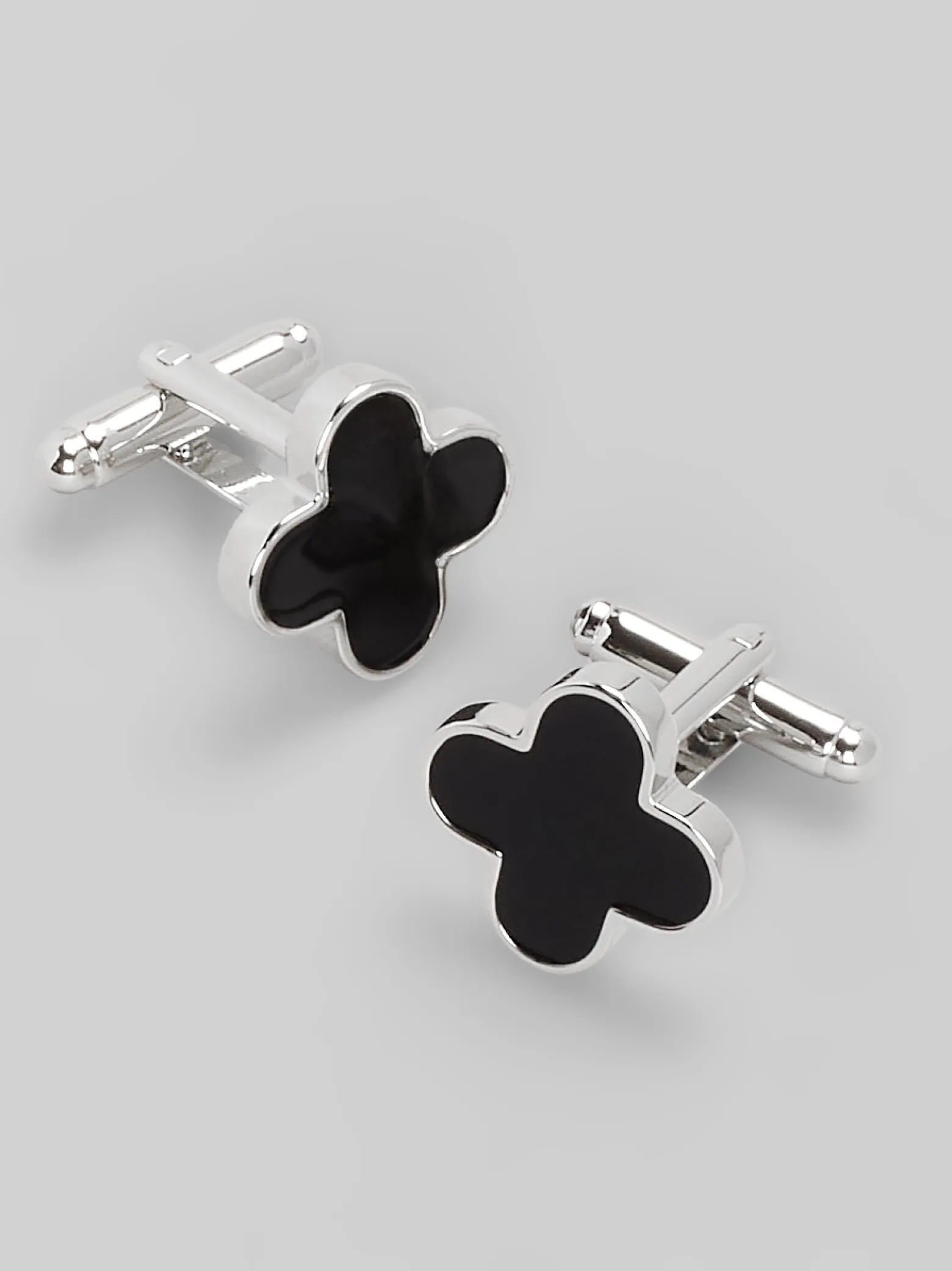 Jos. A. Bank Clover Enamel Cufflinks