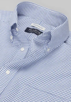 Jos. A. Bank Comfort Stretch Traditional Fit Button-Down Collar Check Dress Shirt - Big & Tall
