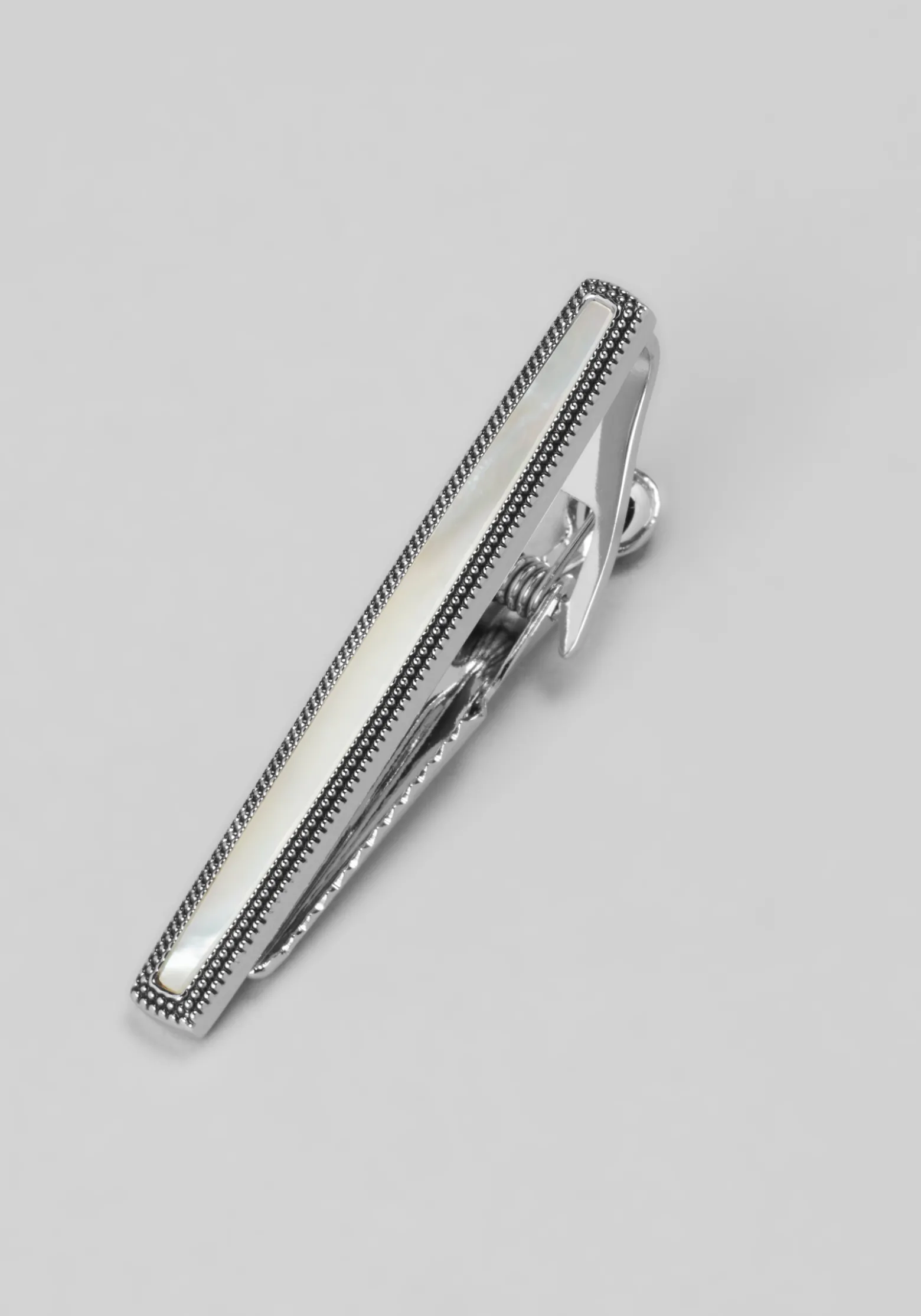 Jos. A. Bank Dotted Frame Mother-Of-Pearl Tie Bar