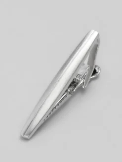 Jos. A. Bank Matte and Polished Tie Clip