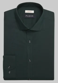 Jos. A. Bank Skinny Fit Spread Collar Solid Dress Shirt