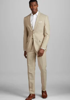 Jos. A. Bank Slim Fit Linen Blend Suit Separate Jacket - Big & Tall