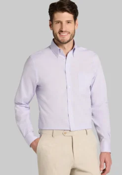 Jos. A. Bank Slim Fit Solid Comfort Stretch Dress Shirt