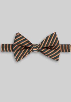 Jos. A. Bank Stripe Pre-Tied Big Bow Tie
