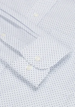 Jos. A. Bank Tailored Fit Button-Down Collar Print Dress Shirt