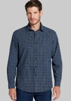 Jos. A. Bank Tailored Fit Check Button Up Shirt