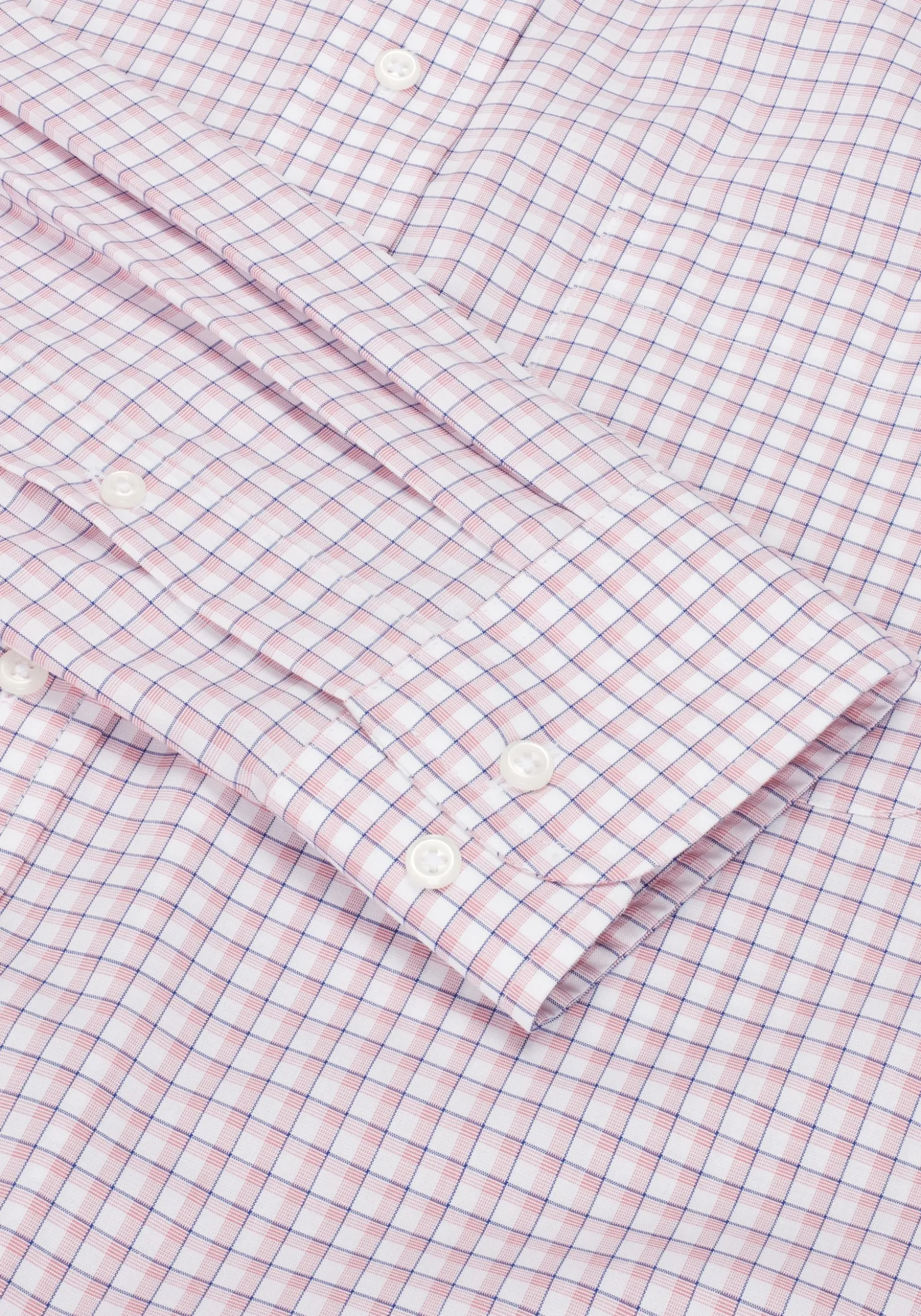 Jos. A. Bank Tailored Fit Check Comfort Stretch Dress Shirt