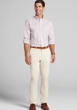 Jos. A. Bank Tailored Fit Check Comfort Stretch Dress Shirt