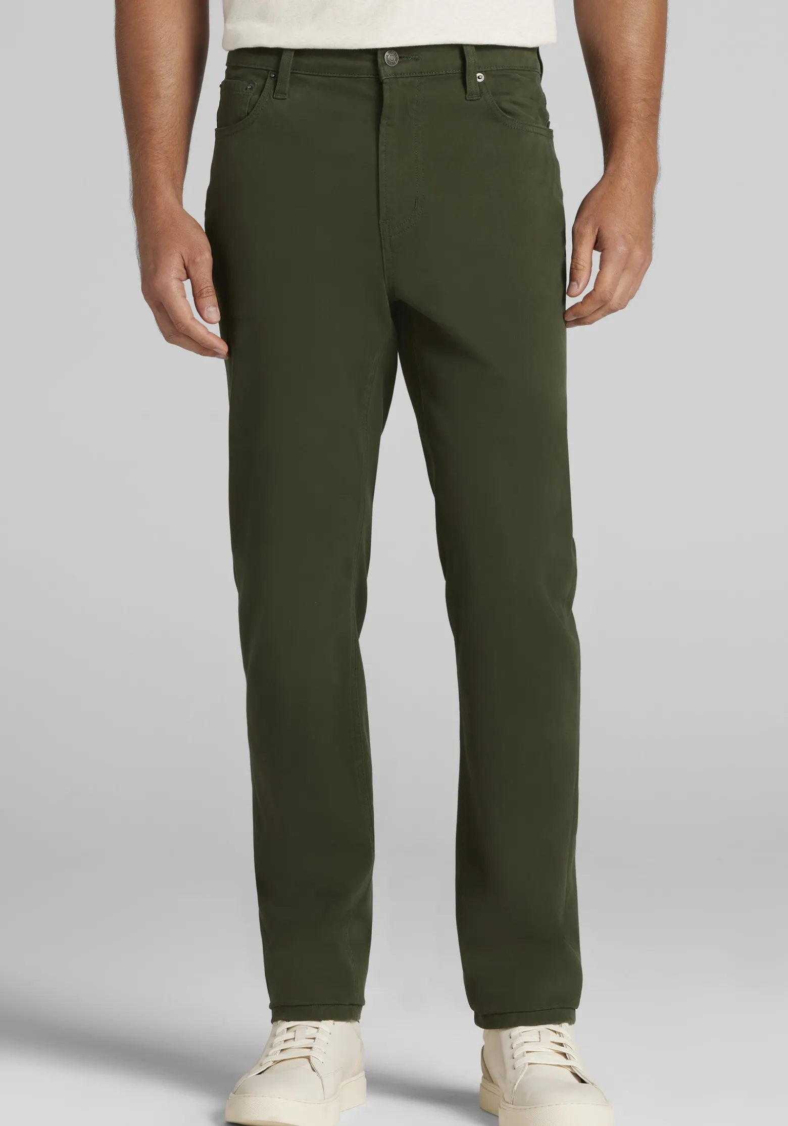 Jos. A. Bank Tailored Fit Comfort Stretch 5-Pocket Pants
