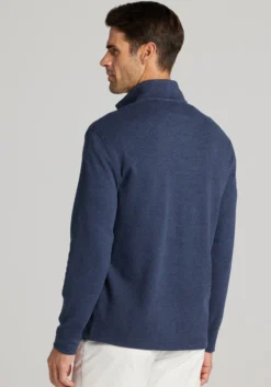 Jos. A. Bank Tailored Fit Double Face 1/4 Zip Pullover