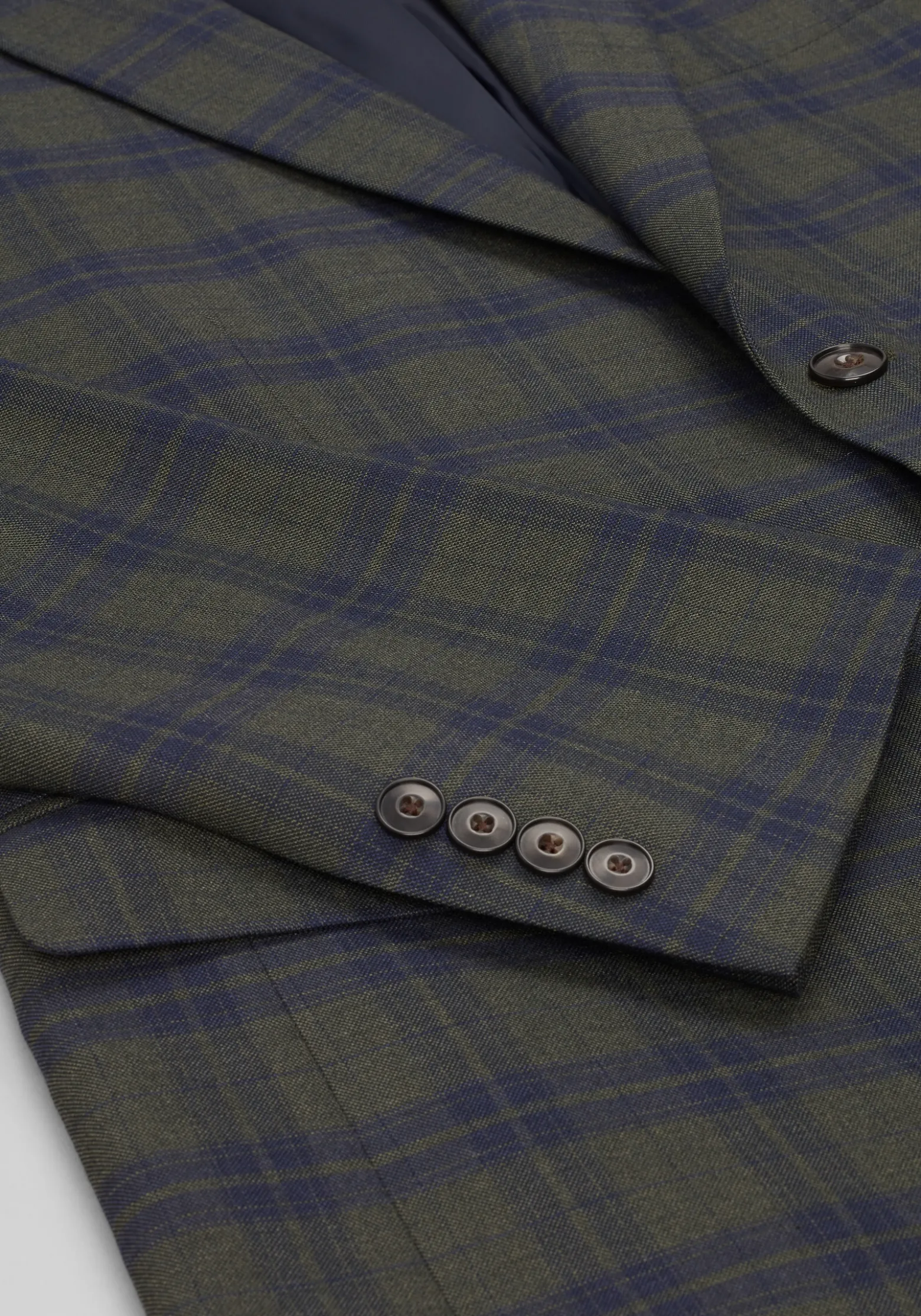 Jos. A. Bank Tailored Fit Plaid Comfort Stretch Sportcoat