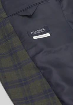 Jos. A. Bank Tailored Fit Plaid Comfort Stretch Sportcoat