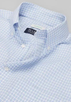 Jos. A. Bank Tailored Fit Plaid Comfort Stretch Dress Shirt