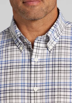 Jos. A. Bank Traditional Fit Check Button-Up Shirt