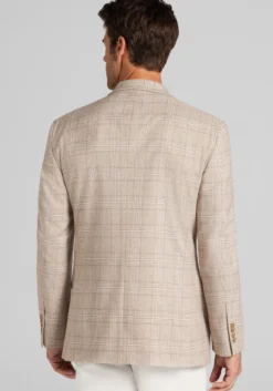 Jos. A. Bank Traditional Fit Comfort Stretch Plaid Sportcoat