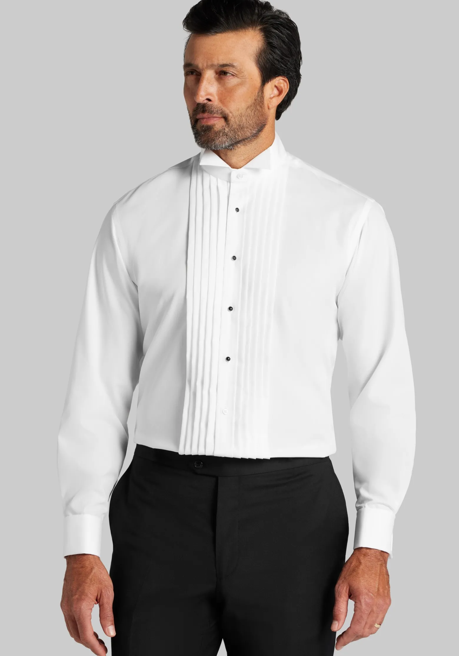 Jos. A. Bank Traditional Fit Comfort Stretch Formal Dress Shirt - Big & Tall