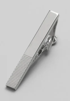 Joseph A. Bank Smooth and Textured Tie Bar