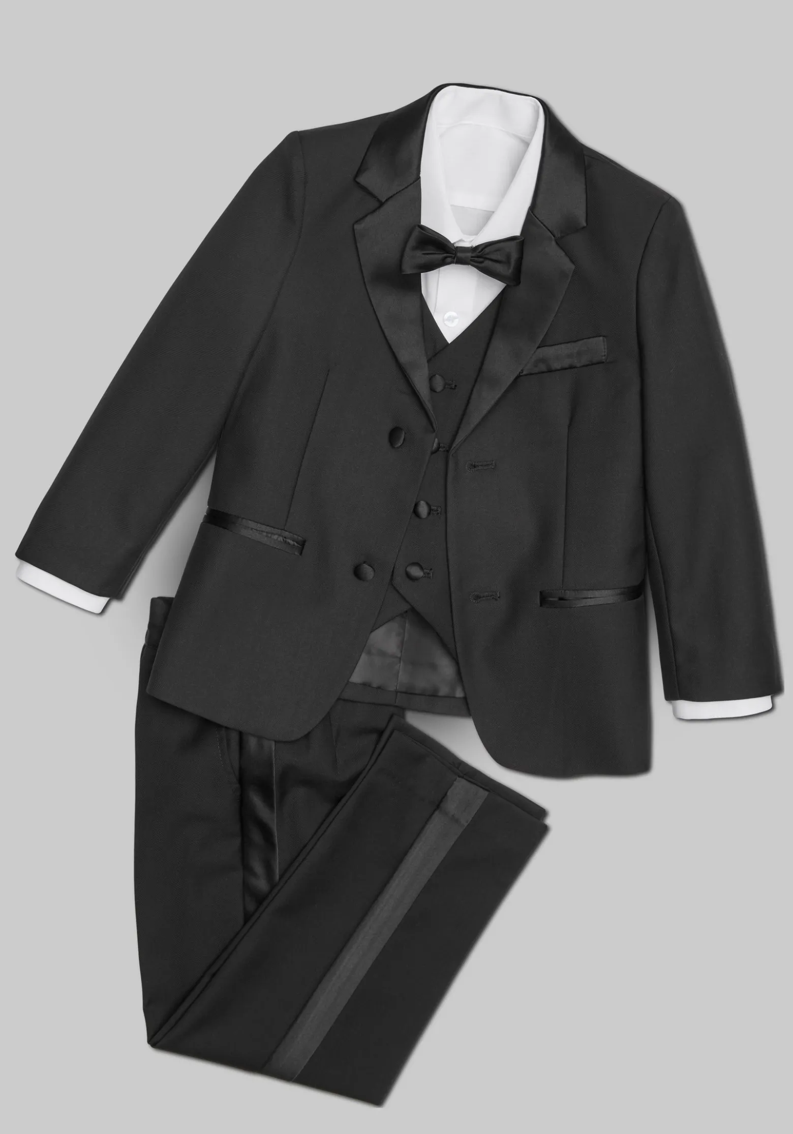 Peanut Butter Collection 007 Slim Fit Toddler Boys Tuxedo