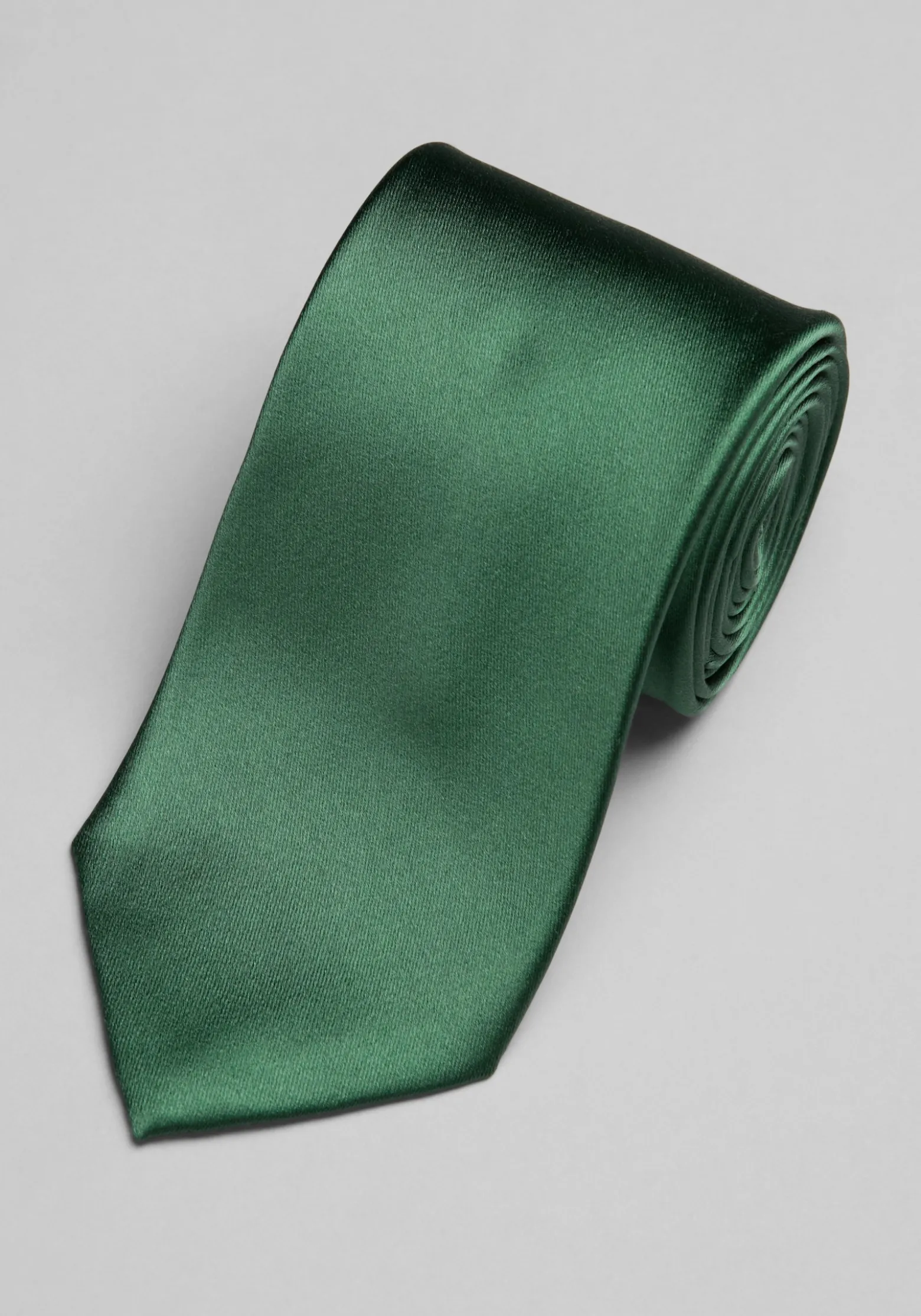 Reserve Collection Satin Weave Solid Tie - Long