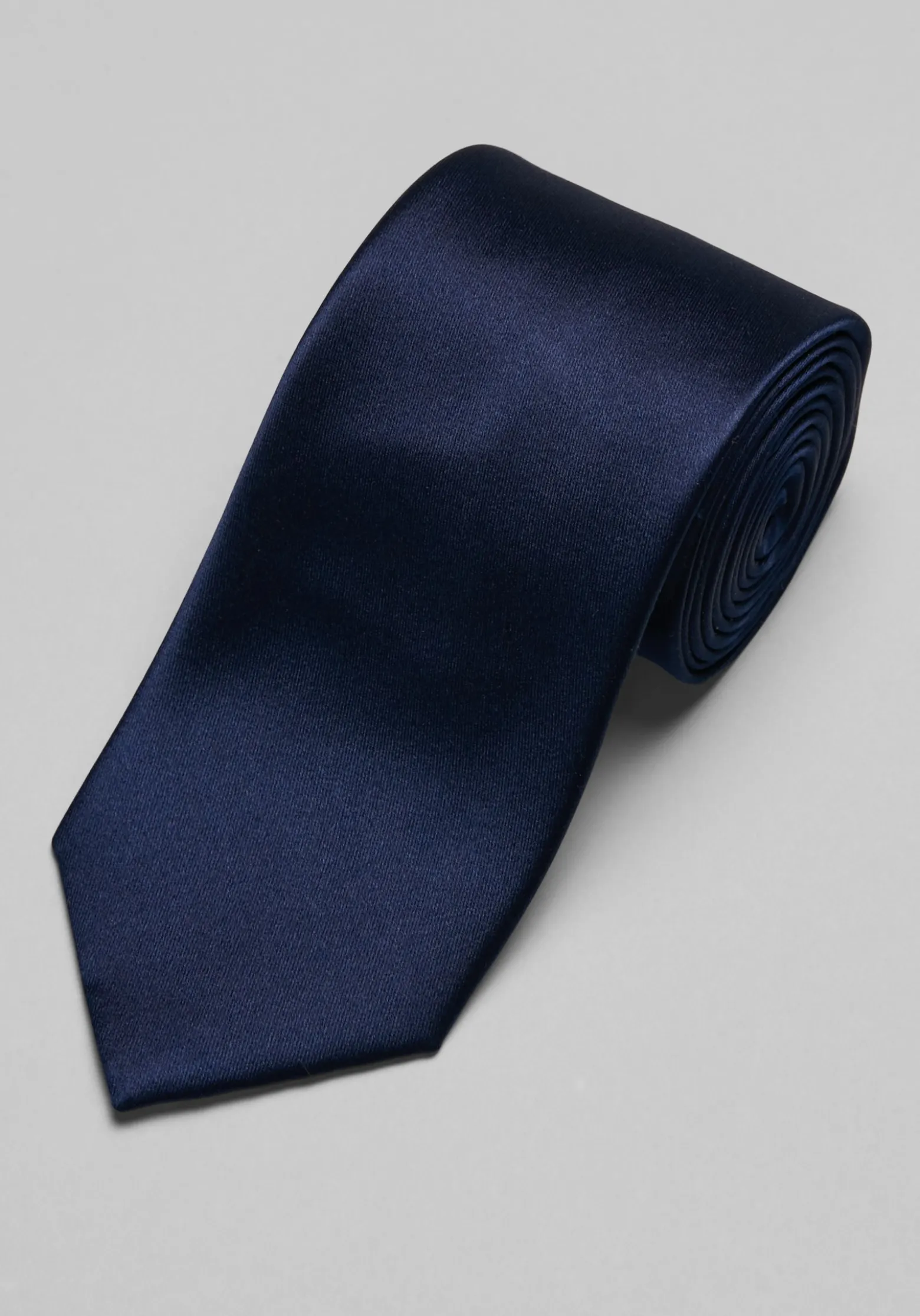 Reserve Collection Satin Weave Solid Tie - Long