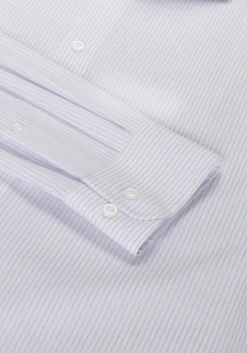 Reserve Collection Slim Fit Spread Collar Stripe Dress Shirt