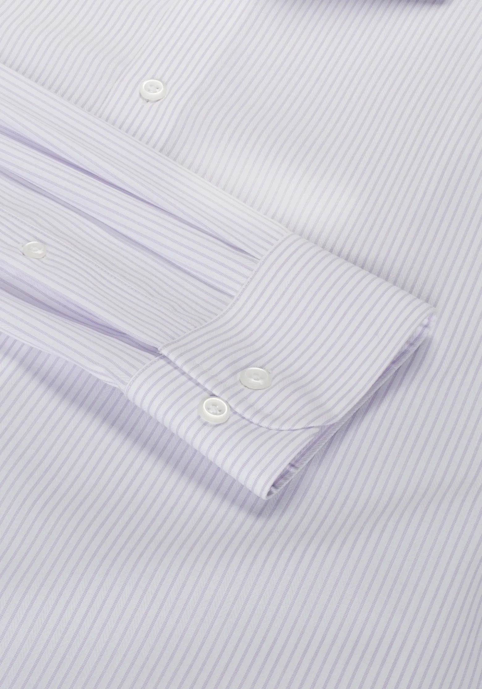 Reserve Collection Slim Fit Spread Collar Stripe Dress Shirt