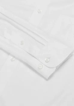 Reserve Collection Slim Fit Spread Collar Herringbone Dress Shirt