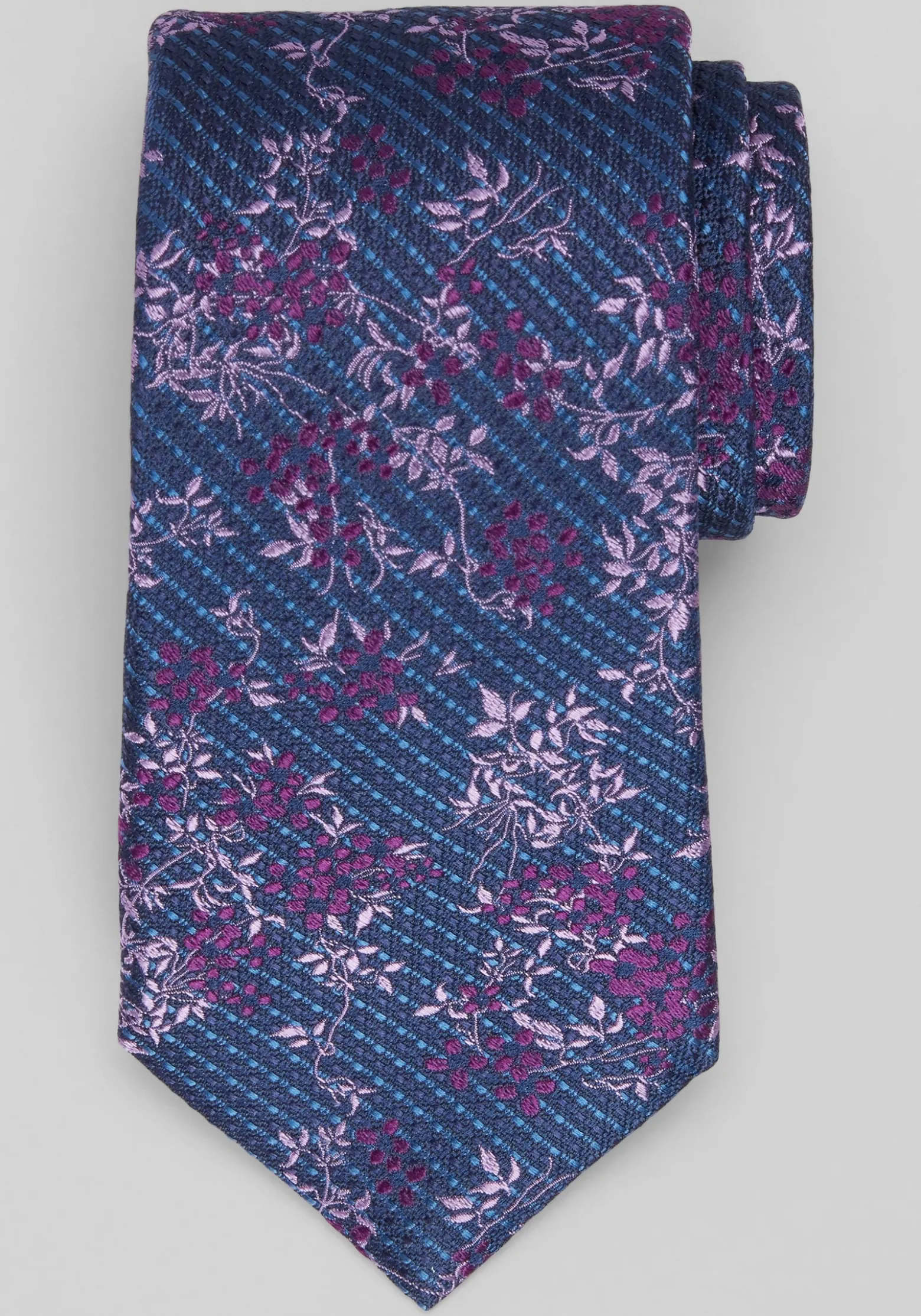 Reserve Collection Sprigs Stripe Tie