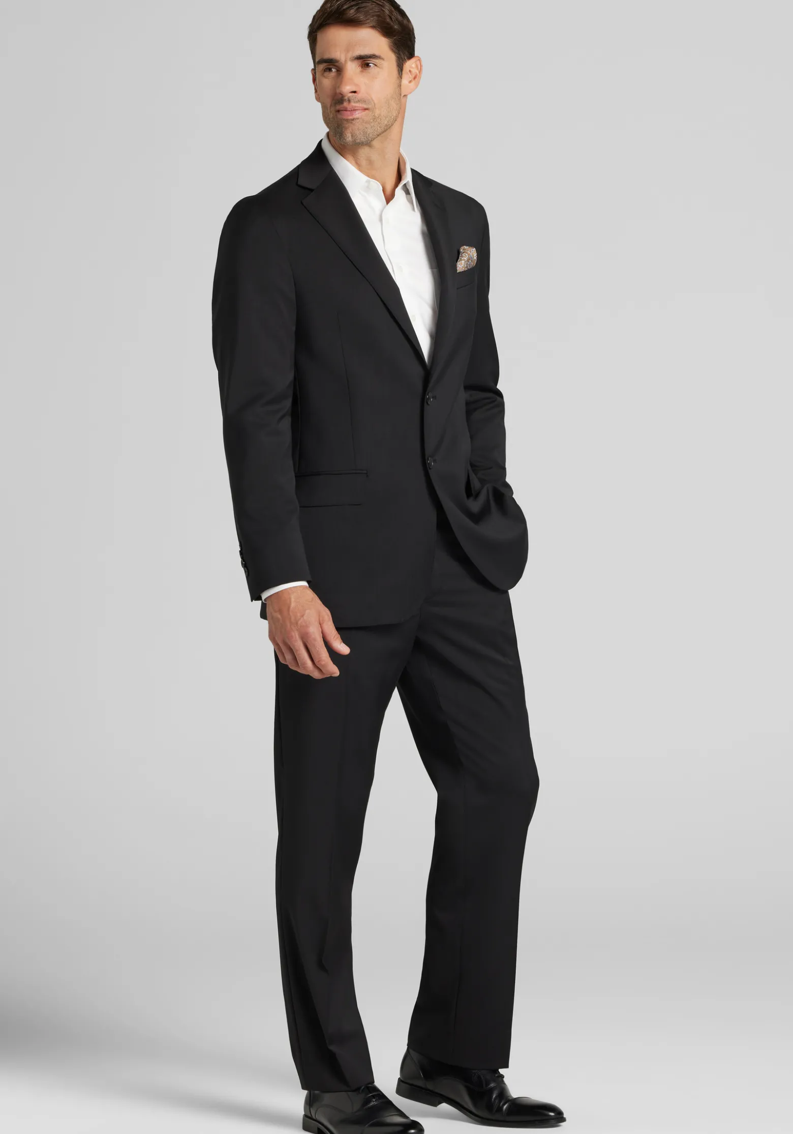 Reserve Collection Tailored Fit 100% Italian Wool Suit Separates Jacket - Big & Tall