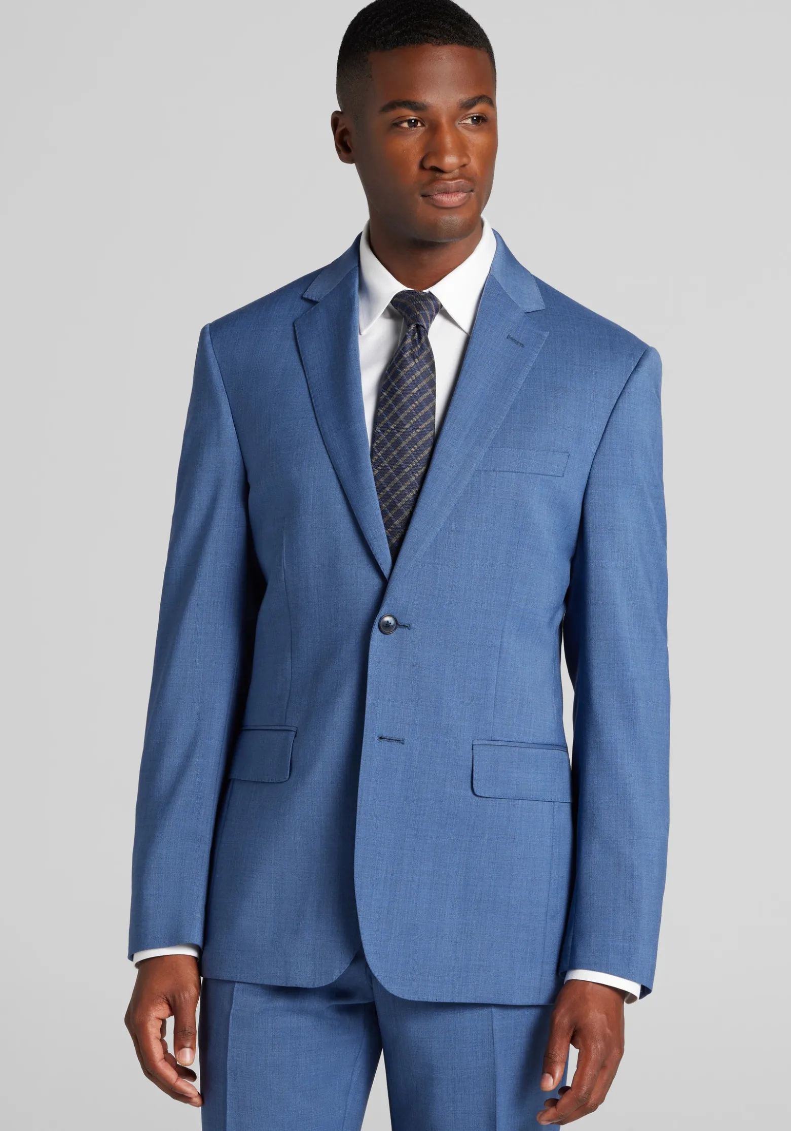 Reserve Collection Tailored Fit Italian Wool Suit Jacket - Big & Tall