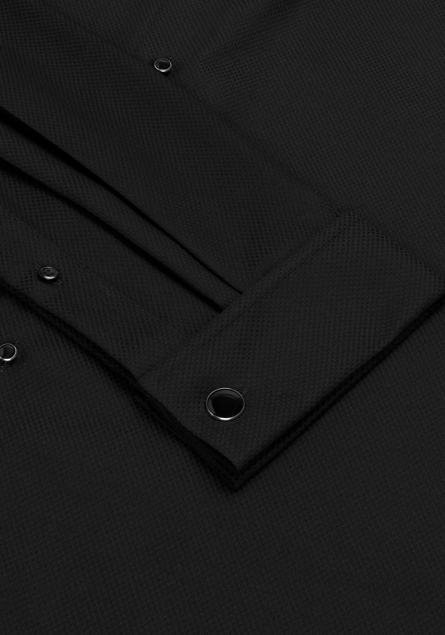 Reserve Collection Tailored Fit Textured Formal Dress Shirt