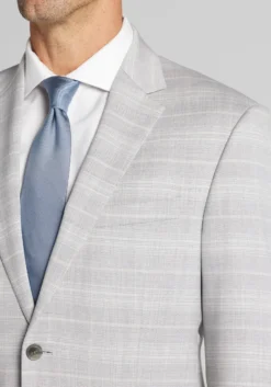 Reserve Collection Tailored Fit Plaid Italian Wool Suit Jacket