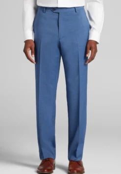 Reserve Collection Tailored Fit Italian Wool Suit Separates Pants
