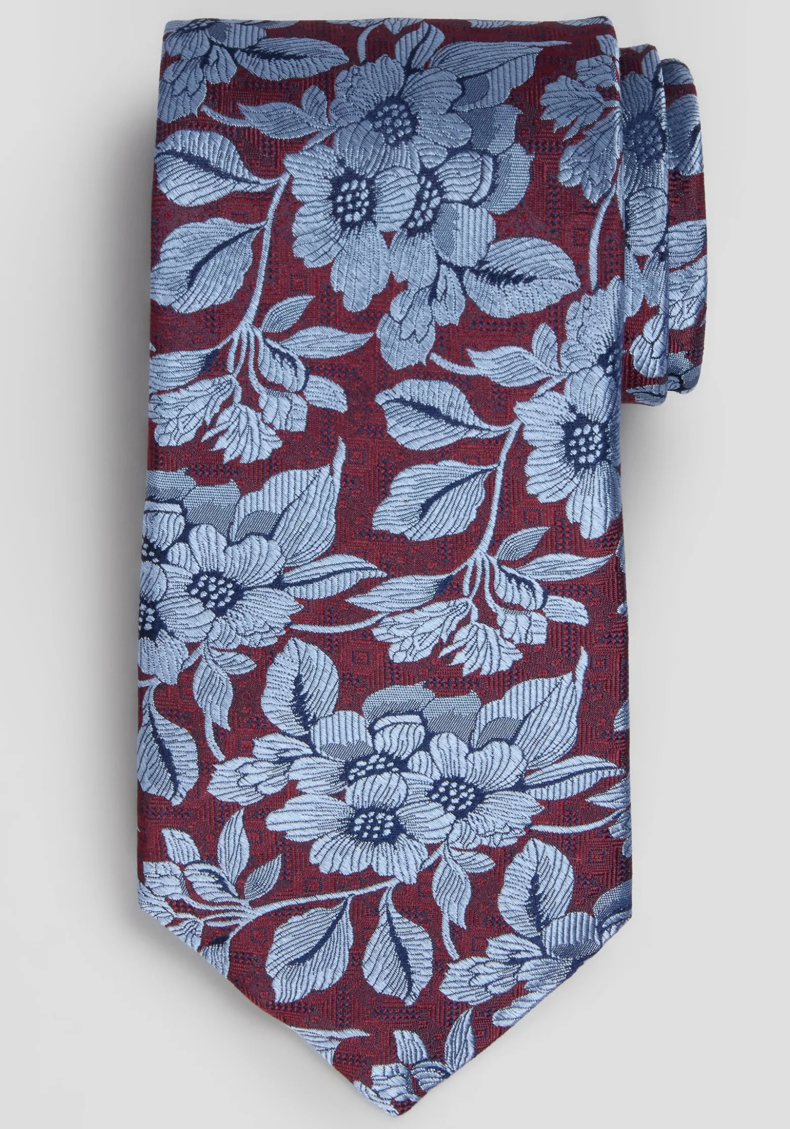 Reserve Collection Textured Floral Tie - Long